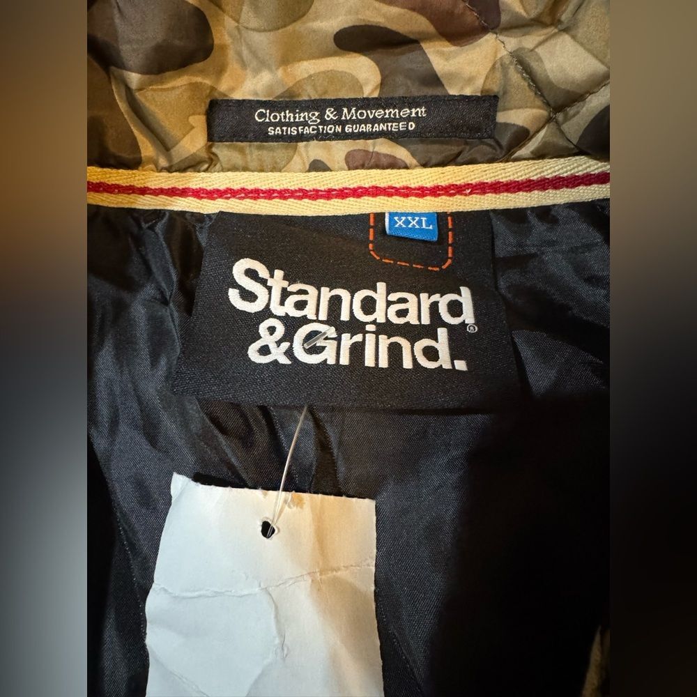 Standard & Grind Camouflage Quilted Jacket Y2K Size Large NWT! - Picture 2 of 16